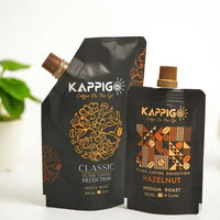 Pochette à bec imprimé personnalisé de haute qualité debout sacs en plastique recharge savon liquide pochette à bec cosmétique