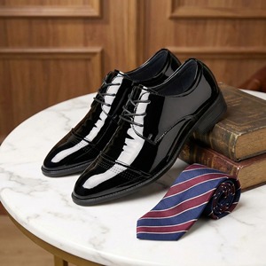 Nouvelles Chaussures Habillées en Cuir pour Hommes 2026 – Résistantes à l'Usure, Antidérapantes, Décontractées, à Bout Pointu - Product Image 3