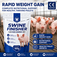 Promoteur de croissance et de prise de poids pour porcs, supplément d'engraissement pour animaux avec acides aminés et enzymes de qualité alimentaire