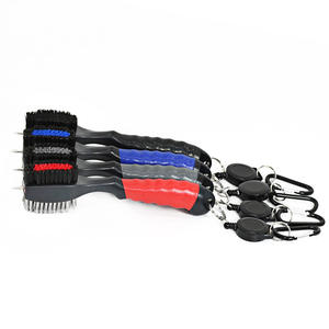 Passen Durable Stainless Steel Bristle Double-Sided <b>Golf</b> Club Cleaning Brush Large Head Multi-Color <b>Golf</b> <b>Ball</b> Supplies - Product Image 5