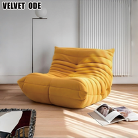 Druckentlastender Smaragdgrüner 2026-Design-Trend Sandbeiger Terrakotta Wolkenweißer Caterpillar Stuhl mit Hocker