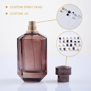 زجاجة عطر زجاجية فريدة بشكل ثماني الزوايا بسعة 30/50/100 مل بسعر الجملة مع صندوق بتصميم مخصص - Product Image 4