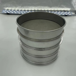 Màn hình phòng thí nghiệm đất lọc 8 "phòng thí nghiệm Mẫu phân loại hạt địa chất rung kích thước hạt phân tích dây thép lưới sàng thử nghiệm - Product Image 6