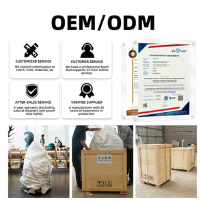 महान लक्जरी चार सीज़न बड़े क्विंगझोउ शैली उत्तरी की बुद्धा सिर पत्थर मूर्तिकला - Product Image 6