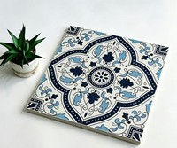 Carrelage de sol en mosaïque céramique rustique moderne 30x30cm, imperméable, pour la décoration intérieure