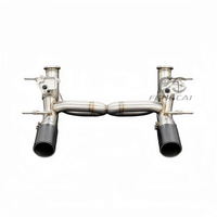 Système d'échappement Catback Power Upgrade Ss304 pour Maserati MC20 3.0T V6 2020-2023 Libérant un son de supercar puissant et explosif