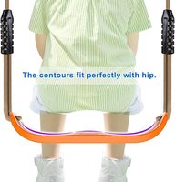 Siège de balançoire en plastique antidérapant avec corde réglable et mousquetons robustes – Accessoires pour balançoire de terrain de jeu pour enfants et adultes