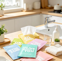 Sacs d'emballage en plastique thermoscellables imprimés sur mesure, à trois soudures, anti-odeur, avec encoche de déchirement facile pour cosmétiques, soins de la peau et masques pour les yeux
