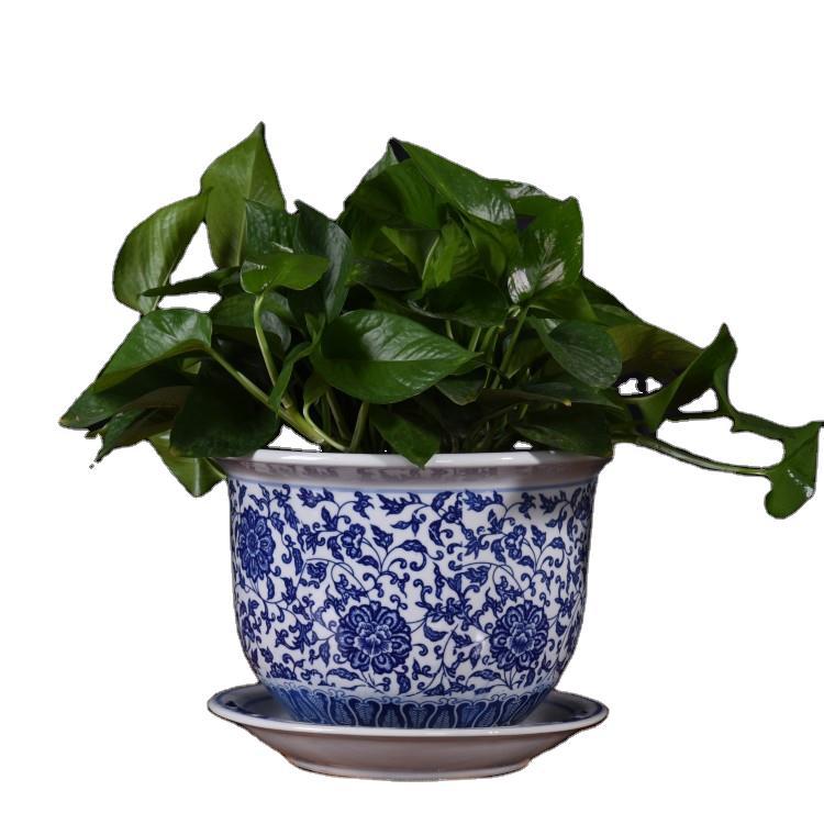 succulent pots white Mini Artificial Succulents in White Ceramic Pots w/ Bamboo Saucers, Set of 3