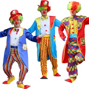 Costume de Clown Adulte pour Halloween, Ensemble pour Spectacle Scénique, Unisexe, Matière Polyester, Personnage <span class=keywords><strong>Echo</strong></span> - Product Image 4
