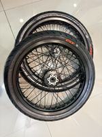 Kit de Conversión de Ruedas Surron Light Bee X LBX de 17 Pulgadas, Aluminio CNC, Supermoto, Neumáticos de Carretera, Alto Rendimiento, Mejora para Bicicletas Eléctricas Todoterreno