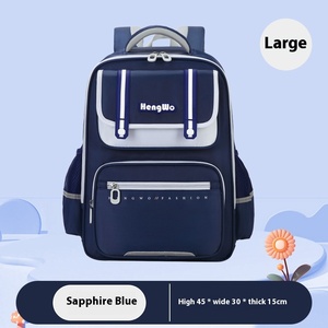 <span class=keywords><strong>Sac</strong></span> d'école de protection de la colonne vertébrale de décompression ultra-léger pour les élèves du primaire Nouveau style de <span class=keywords><strong>sac</strong></span> <span class=keywords><strong>à</strong></span> <span class=keywords><strong>dos</strong></span> pour hommes et femmes pour la première année - Product Image 6