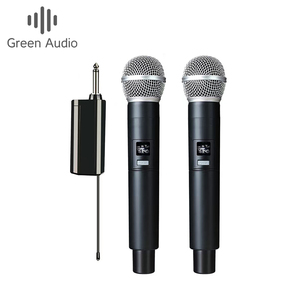 GAW-58B di vendita calda Plug and Play microfono Wireless con ricevitore per il canto, KTV, Performance ed eventi - Product Image 1