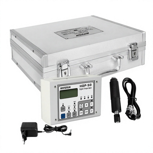 WATERUN HDP-50 Digital Torque Meter High Precision Screw Tightening Tester Memory Function for Industrial Assembly