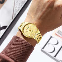 Nouvelle montre à quartz CURREN 8506 pour homme, montre de haute qualité étanche avec aiguilles lumineuses, bracelet en acier inoxydable, montre-bracelet pour homme d'affaires