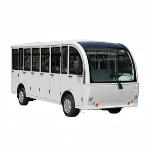 Mini ônibus elétrico sightseeing 72V sightseeing ônibus 23 Seat sightseeing veículos para venda