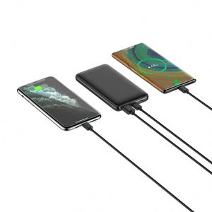 Nouvelle station d'alimentation mobile Power Bank 10000mAh avec charge rapide QC3.0 + PD18W, type-C, micro USB, polymère - Product Image 3