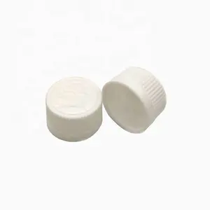 White color 20mm child proof safety plastic bottle cap press down CRC closure for empty bottle use