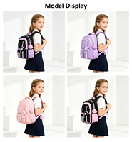 Sac à dos scolaire unisexe HAIBOWY personnalisé avec logo, imperméable, grande capacité, léger, pour ordinateur portable, avec fermeture éclair