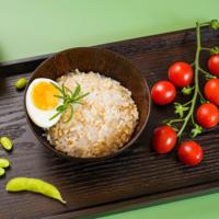Hot Selling High Fiber Microwave Rice Vegan Konjac Oats Riz 2-Minute Instant Meal Emergency Food