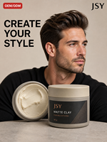 Cire coiffante mate forte tenue 56g pour hommes – Fini mat, coiffage flexible, facile à utiliser – Marque privée OEM ODM – Pommade capillaire