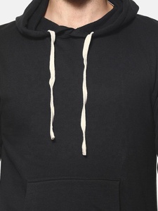 Sweat-shirts et sweats à capuche d'hiver pour hommes sur mesure, en polyester/coton uni, séchage rapide, respirant, teinture unie - Product Image 2