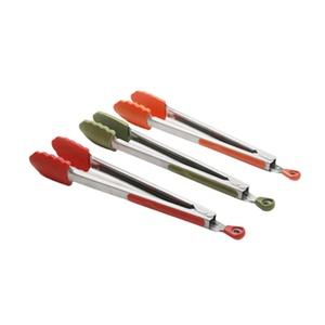 เครื่องมือย่างซิลิโคนเจลแบบไม่ติดสำหรับใช้ในห้องครัวอุปกรณ์ทอดแบบหนีบที่หนีบซิลิโคนสำหรับเสิร์ฟอาหารบาร์บีคิว - Product Image 2