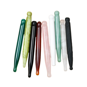 Natural Green Jade Acupressure Pen <strong>Facial</strong> Eye Meridian Massage Tool for <strong>Acupuncture</strong> <strong>Point</strong> Relief Skin Rejuvenation - Product Image 6