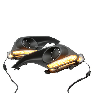 2018-2019 Nouveau <span class=keywords><strong>Suzuki</strong></span> <span class=keywords><strong>Swift</strong></span> <span class=keywords><strong>Jaune</strong></span> LED DRL Antibrouillard avec Clignotant Ambre Feux de jour - Product Image 6