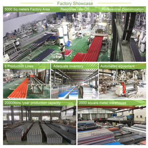 Tejas de Techo de PVC Corrugado de Resina Sintética Asa, Venta Directa de Fábrica, para Techos de Establos, Casas, Almacenes y Hoteles - Product Image 6