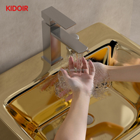 Lave-pieds Kidoir Gold Mosque Wudhu, lavabo pour les pieds, lave-pieds musulman Wudumate, bassin pour ablutions, lavage des mains et des pieds, lavabo Wudu