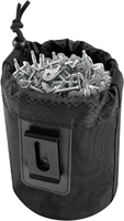 Pochette à outils professionnelle avec clip métallique, organiseur de ceinture de travail portable pour vis, clous, outils à main, sac de réparation pour la construction