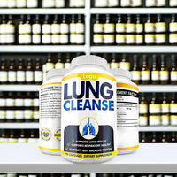 Capsules à base de plantes halal pour arrêter de fumer avec L-Tryptophane et Molène, dosage 100-600mg, soulagement du stress, nettoyage pulmonaire pour adultes