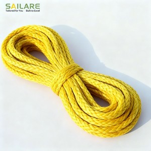 Высокопрочный, износостойкий канат Amsteel UHMWPE, 12 прядей, одинарное плетение, 1/4 дюйма, для скалолазания и обеспечения безопасности - Product Image 5