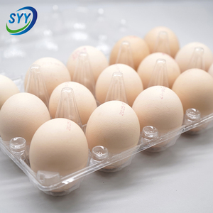 Bandeja para <span class=keywords><strong>Huevos</strong></span> de Plástico CPET Apilable, Resistente y Ecológica de 15 Cavidades con Tapa Abatible y Logotipo Personalizado - Product Image 5