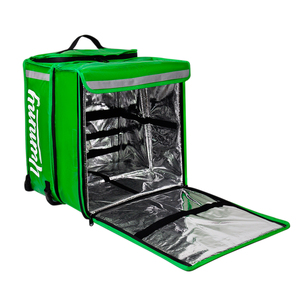 Mochila Térmica para Entrega de Comida, Impermeable, de Lona 500D, Color Verde, para Mujer - Product Image 5