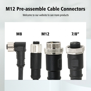 <span class=keywords><strong>Cable</strong></span> de Extensión Moldeado M12 Macho a Hembra o Hembra a Hembra de 2, 3, 4, 5, <span class=keywords><strong>6</strong></span>, 8, 12 Pines, Conector M12 IP67 - Product Image 6
