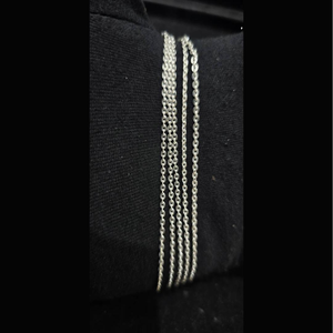 Genuine Platinum Plated Silver Horsewhip Fine <b>Chain</b> Necklace <b>Men</b> Trendy Wedding <b>Cross</b> Gift Fashion Jewelry Customisable Product - Product Image 1