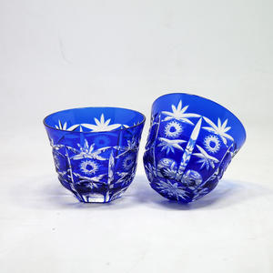 Vaso <span class=keywords><strong>de</strong></span> vidrio esmerilado para beber, fabricado en China, hecho a mano, esmerilado - Product Image 6