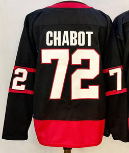 Nouveaux maillots de hockey sur glace cousus 2026 Ottawa 7 Brady Tkachuk 18 Tim Stutzle 28 Claude Giroux 72 Chabot Maillot d'équipe personnalisé - Product Image 4