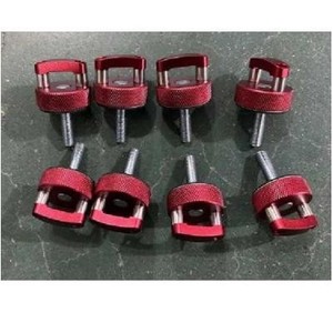 Pernos de liberación rápida con anillo en D para techo rígido Ford Bronco, 8 piezas de aleación de aluminio para Jeep Wrangler, piezas de repuesto y reparación - Product Image 2
