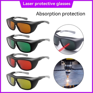 Chất lượng cao <span class=keywords><strong>ANSI</strong></span> <span class=keywords><strong>Z87.1</strong></span> được chứng nhận Laser kính an toàn EN166 chứng nhận làm việc bảo vệ PC khung 1064nm Laser bảo vệ mắt - Product Image 2