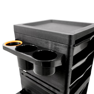 Carrito de Peluquería Profesional DM Wholesale, 6 Cajones de Plástico, 4 Ruedas, PP Resistente, para Salón de Belleza o Dormitorio - Product Image 3