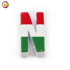 Metal slider <b>letter</b> set, available in red, white, green, perfect for decoration, craft projects, and customization - Product Image 5