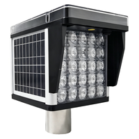 Feux de signalisation routière à LED solaires pour utilisation nocturne, distance visible supérieure à 1000 m, durée de vie de 10 ans, lampe de sécurité routière certifiée CE