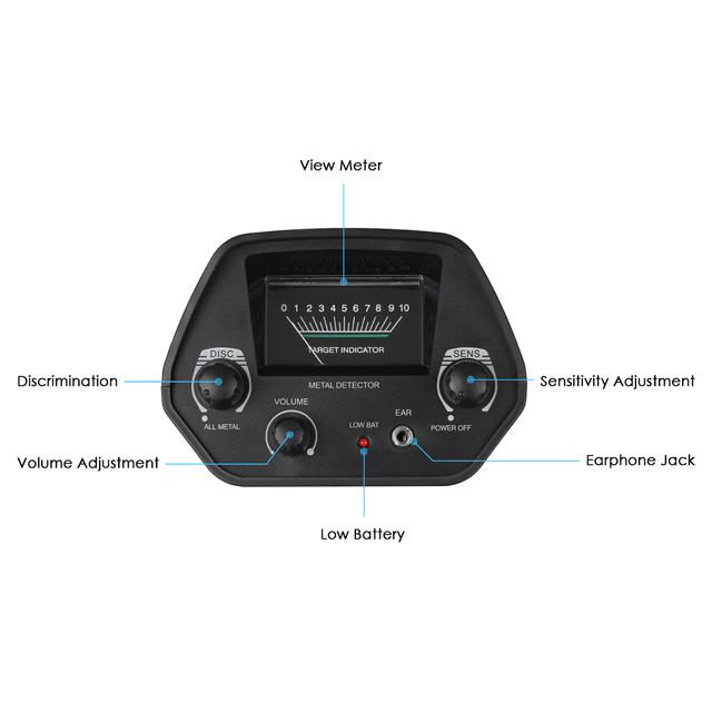 Handheld Metal Detector AT-148