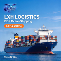 Transitaire maritime DDP LXH USA acceptant les marchandises domestiques pour Amazon FBA
