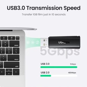 เครื่องอ่านการ์ด ugren ทั้งหมดในหนึ่ง USB 3.0 USB 2.0 SD การ์ดอ่านหน่วยความจำสำหรับหน่วยความจำ SDHC SDXC TF M2 MMC XD MS Pro สินค้าขายส่ง - Product Image 3