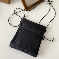 Sac à bandoulière de style coréen, petit sac à bandoulière pour femmes et filles, mini sac à bandoulière en maille, cordon en polyester, sangle réglable, personnalisé
