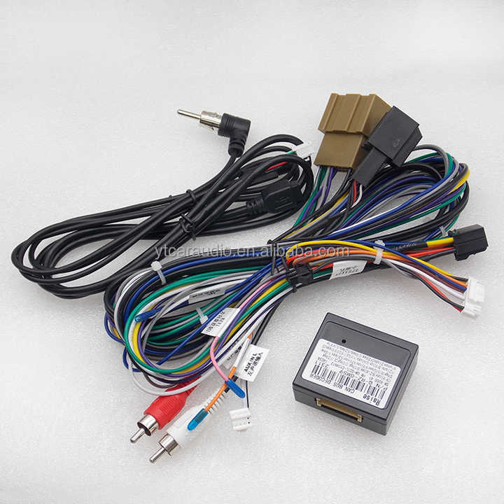 CanBus Adaptateur De Câble De Faisceau De Câblage Stéréo Pour Autoradio Android 16pin, For
